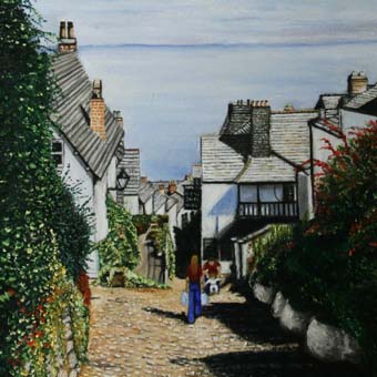 Urlaub in Wales – Öl auf Leinwand