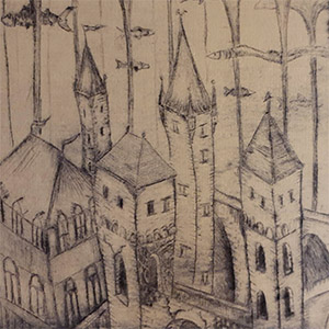 Stadt im See